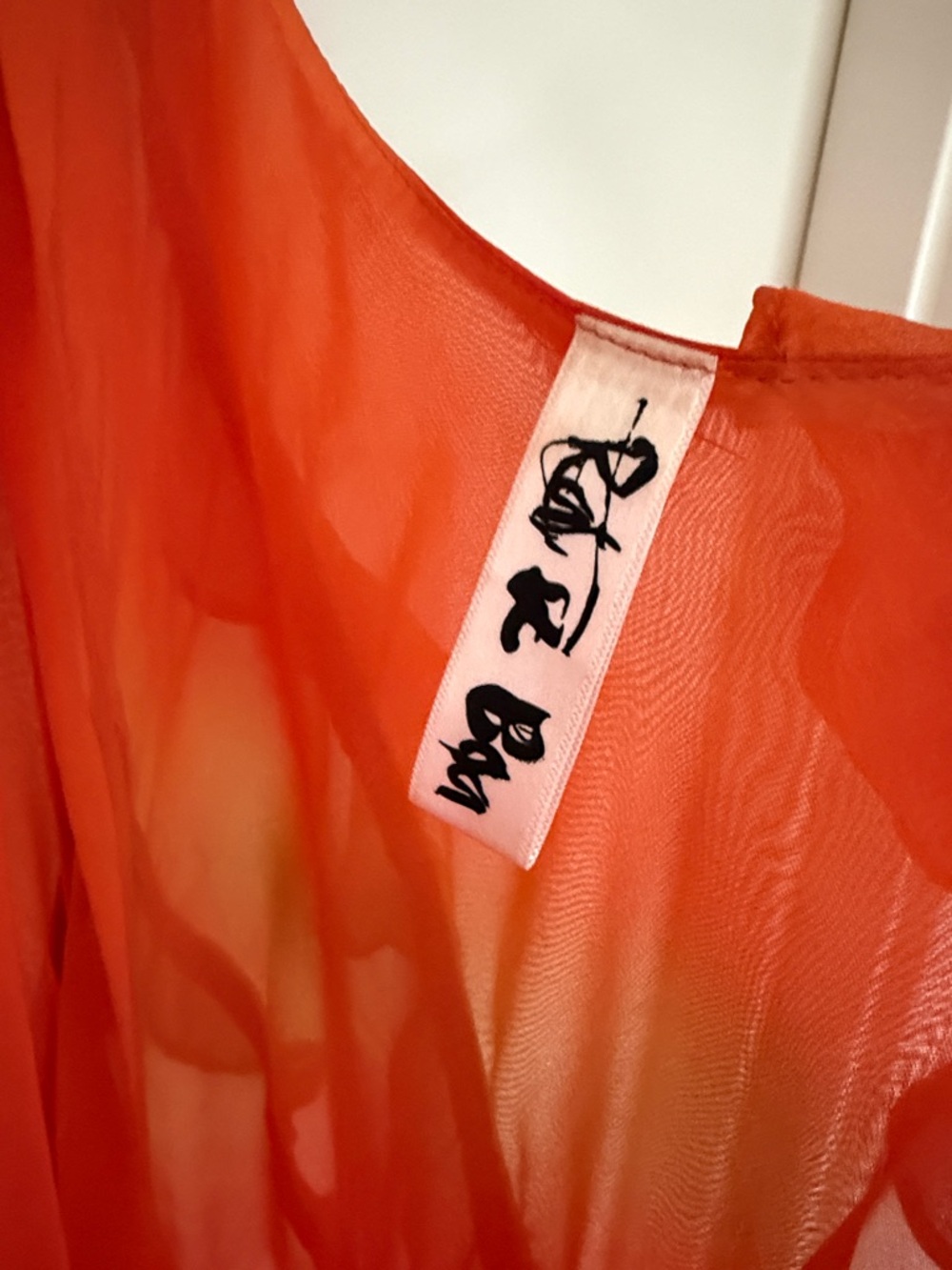 Rat & Boa | Rio Ruffle Maxi Dress size XS - Picture 6 of 9